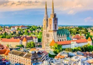 Descubre Zagreb desde el cielo